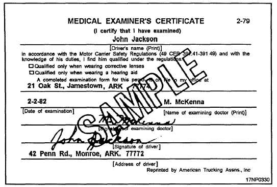 Doctor Certificate